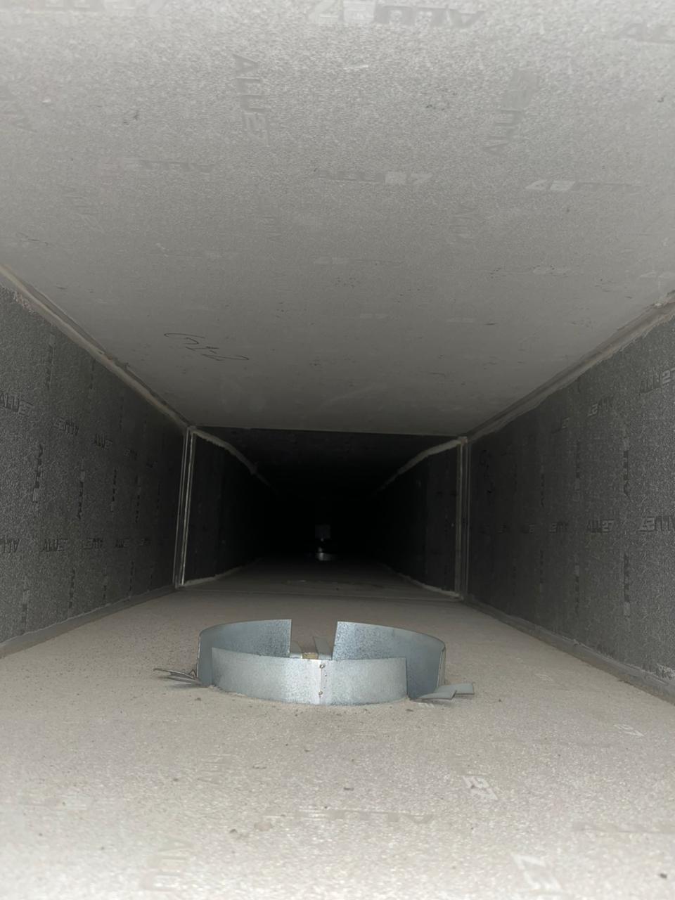 Before AC duct cleaning in JBR, Dubai by Wecare Home